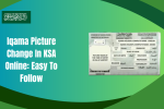 Iqama Picture Change In KSA Online